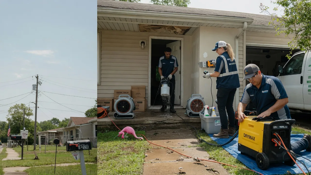Storm Damage Water Removal in Silver Lake, KS near me